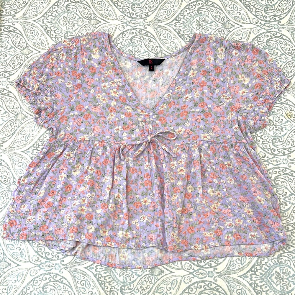 NOBO Floral Crop Top